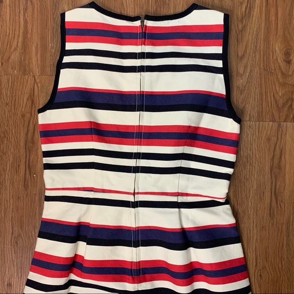 J. Crew Factory Multicolor Stripe Dress - Picture 6 of 9